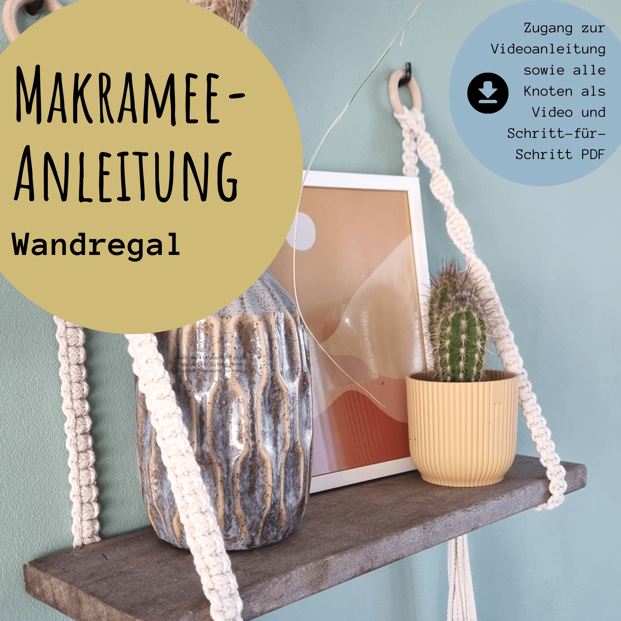 Makramee Anleitung geigenkaefer