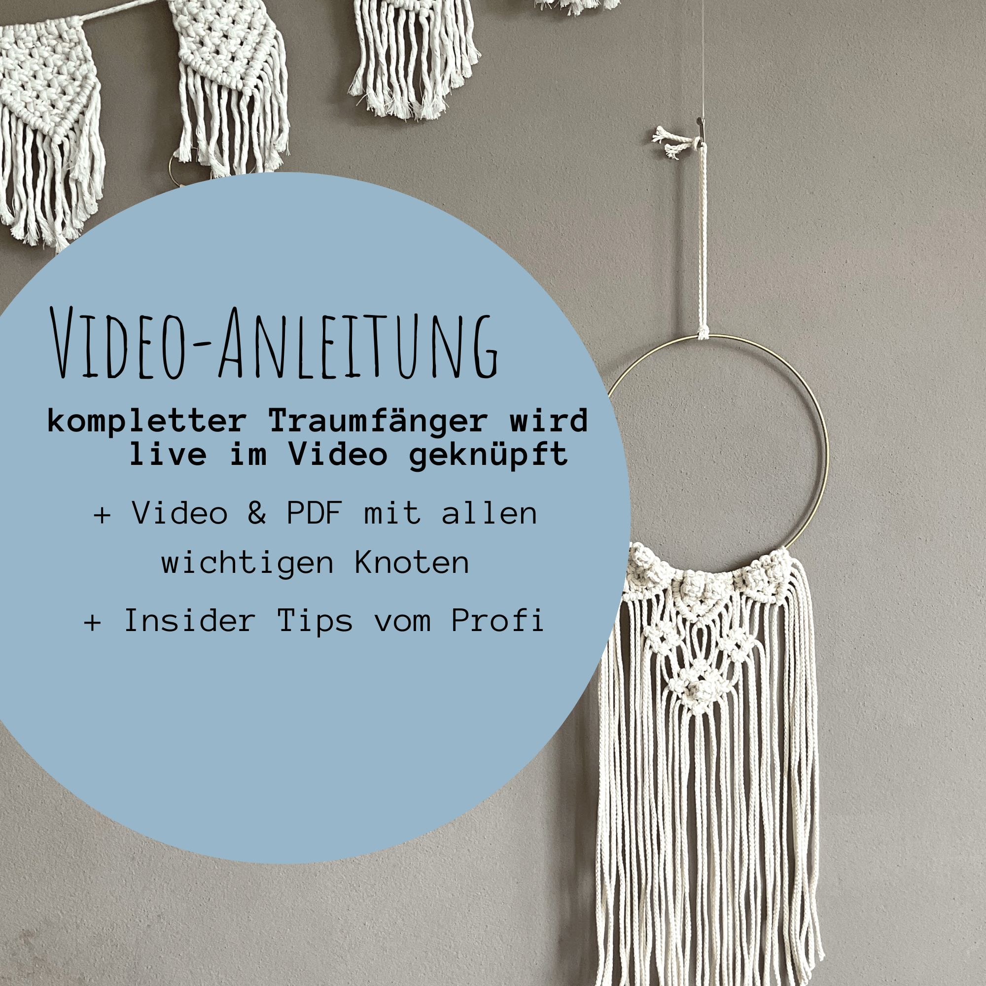 DIY-Set Makramée Traumfänger - Boston – Bild 5