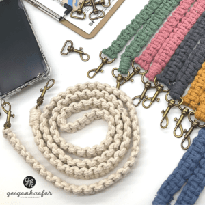 DIY-KIt Makramee Handykette