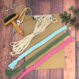 Kinder DIY-Set Makramée Schlüsselanhänger - Nimmerland