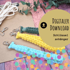 Kinder DIY- Makramée Anhänger Videoanleitung-Wunderland