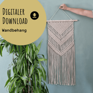 Makramee Wandbehang DIY-Videoanleitung Kairo