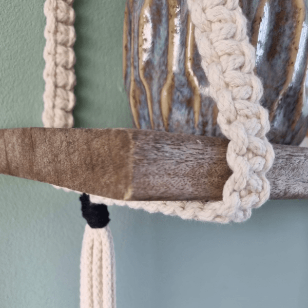 Makramee Wandregal DIY