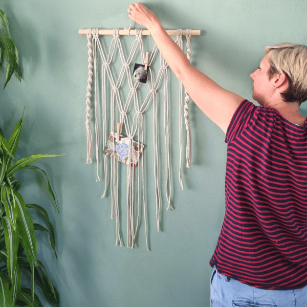 Makramée-Pinnwand DIY-Set -Lima – Bild 7