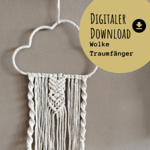 Makramee Wolke DIY-Videoanleitung